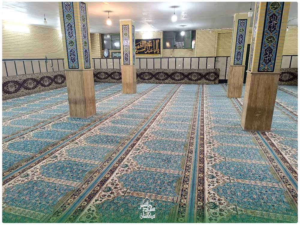 نصب فرش مسجد در حسینیه نصب فرش مسجد در حسینیه